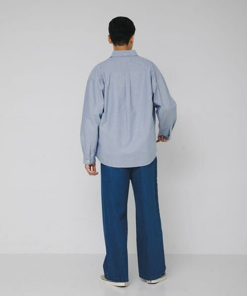 Sonny Label / サニーレーベル シャツ・ブラウス | 抗菌オックスボタンダウンオーバーシャツ | 詳細11