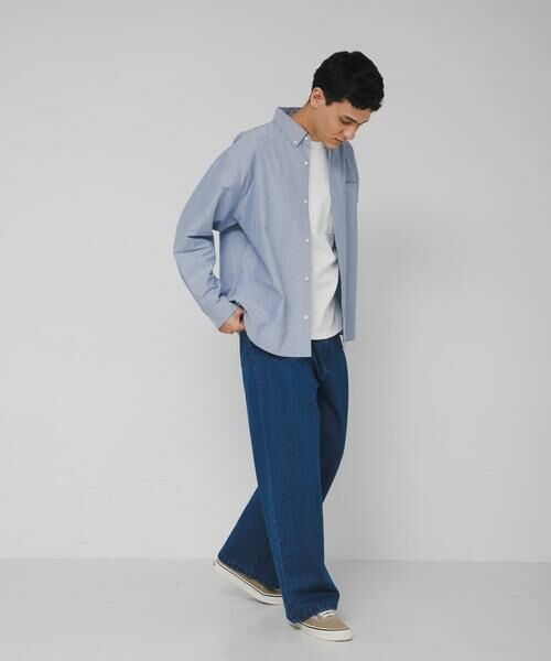 Sonny Label / サニーレーベル シャツ・ブラウス | 抗菌オックスボタンダウンオーバーシャツ | 詳細12