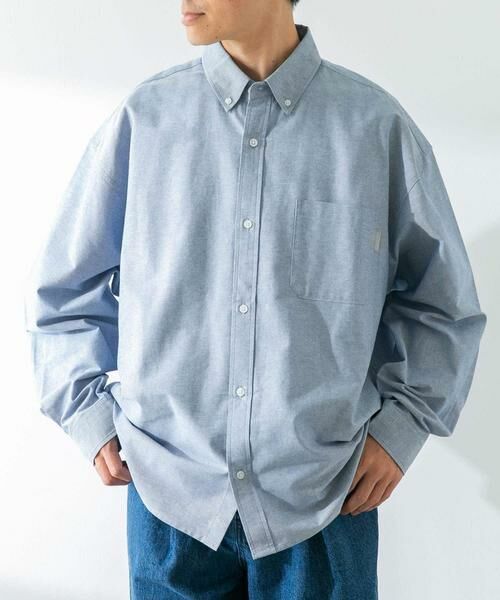 Sonny Label / サニーレーベル シャツ・ブラウス | 抗菌オックスボタンダウンオーバーシャツ | 詳細14