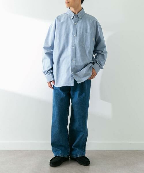 Sonny Label / サニーレーベル シャツ・ブラウス | 抗菌オックスボタンダウンオーバーシャツ | 詳細16