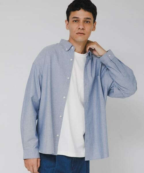 Sonny Label / サニーレーベル シャツ・ブラウス | 抗菌オックスボタンダウンオーバーシャツ | 詳細2