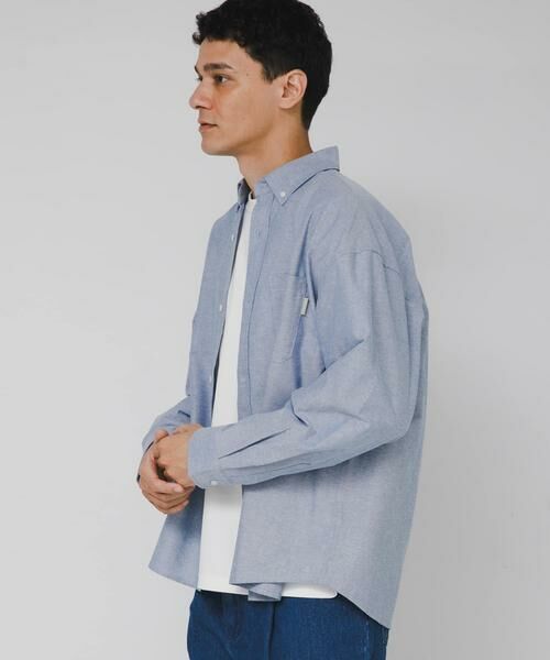 Sonny Label / サニーレーベル シャツ・ブラウス | 抗菌オックスボタンダウンオーバーシャツ | 詳細3