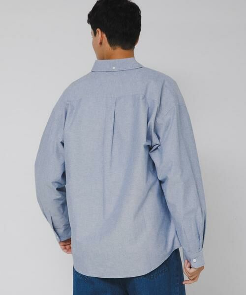 Sonny Label / サニーレーベル シャツ・ブラウス | 抗菌オックスボタンダウンオーバーシャツ | 詳細4