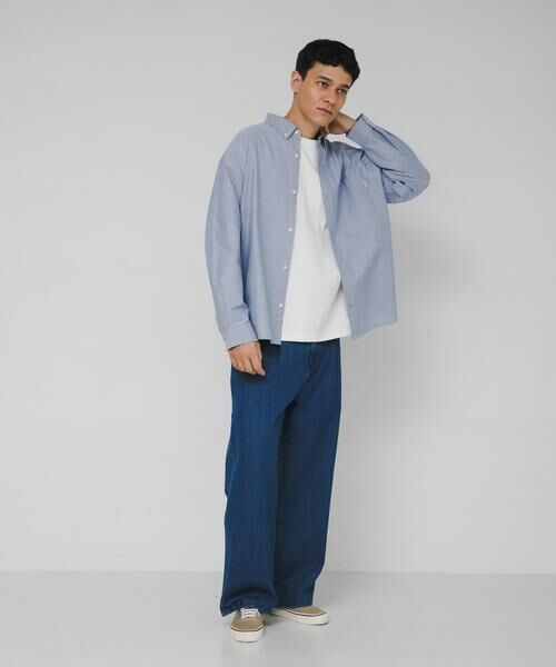 Sonny Label / サニーレーベル シャツ・ブラウス | 抗菌オックスボタンダウンオーバーシャツ | 詳細6