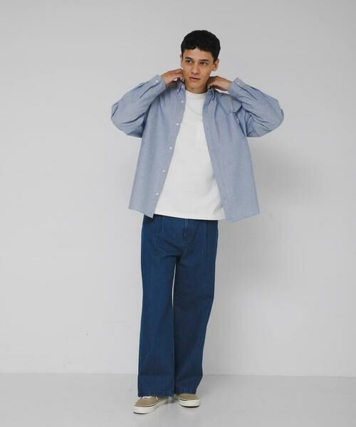 Sonny Label / サニーレーベル シャツ・ブラウス | 抗菌オックスボタンダウンオーバーシャツ | 詳細8