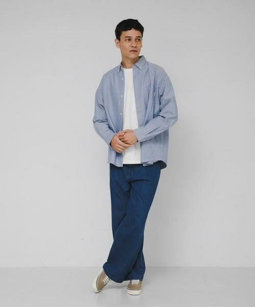 Sonny Label / サニーレーベル シャツ・ブラウス | 抗菌オックスボタンダウンオーバーシャツ | 詳細9