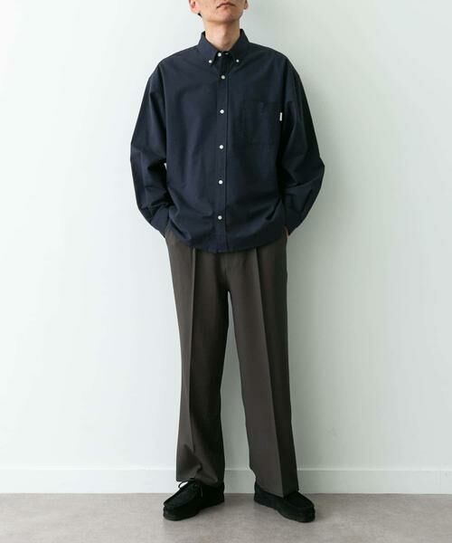 Sonny Label / サニーレーベル シャツ・ブラウス | 抗菌オックスボタンダウンオーバーシャツ | 詳細22