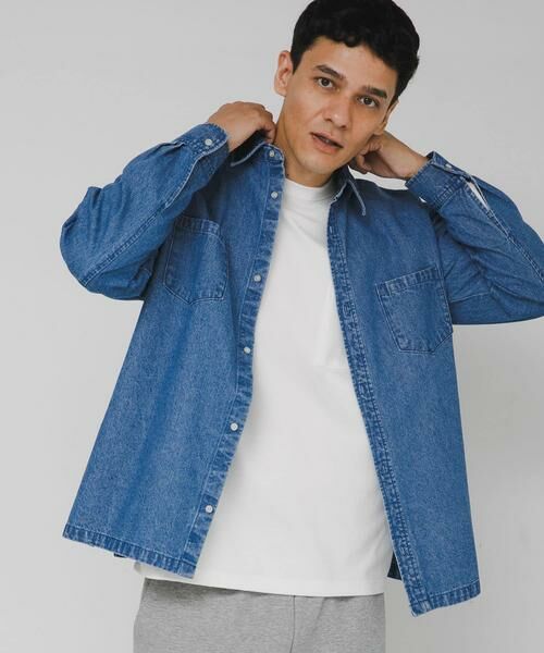 Sonny Label / サニーレーベル シャツ・ブラウス | リラックスフィットデニムシャツ | 詳細3