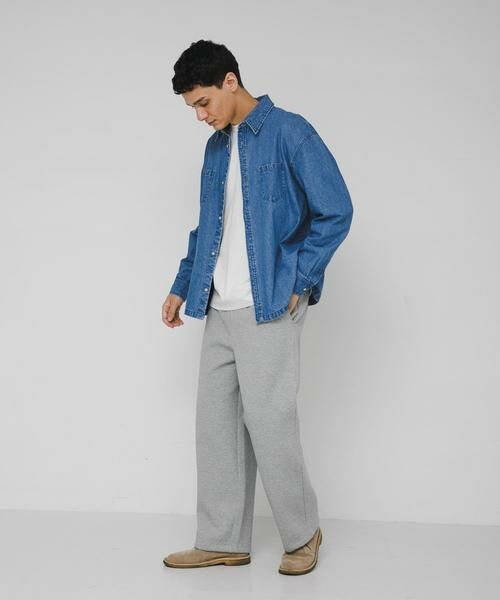 Sonny Label / サニーレーベル シャツ・ブラウス | リラックスフィットデニムシャツ | 詳細8