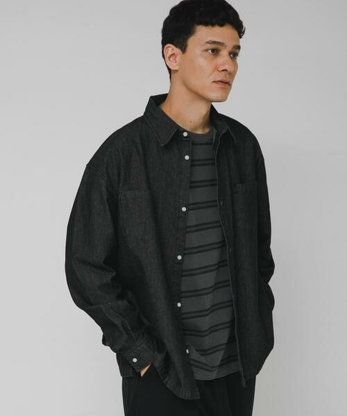Sonny Label / サニーレーベル シャツ・ブラウス | リラックスフィットデニムシャツ | 詳細22