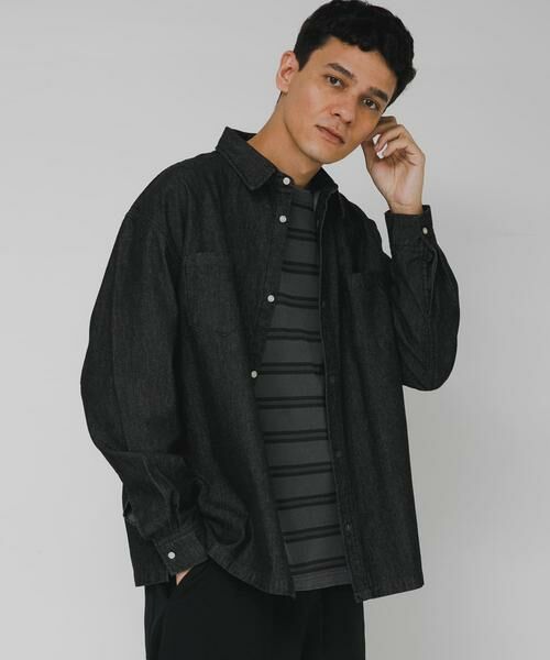 Sonny Label / サニーレーベル シャツ・ブラウス | リラックスフィットデニムシャツ | 詳細23
