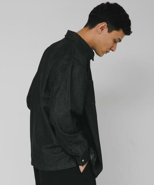 Sonny Label / サニーレーベル シャツ・ブラウス | リラックスフィットデニムシャツ | 詳細26