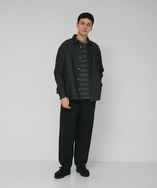Sonny Label / サニーレーベル シャツ・ブラウス | リラックスフィットデニムシャツ | 詳細27