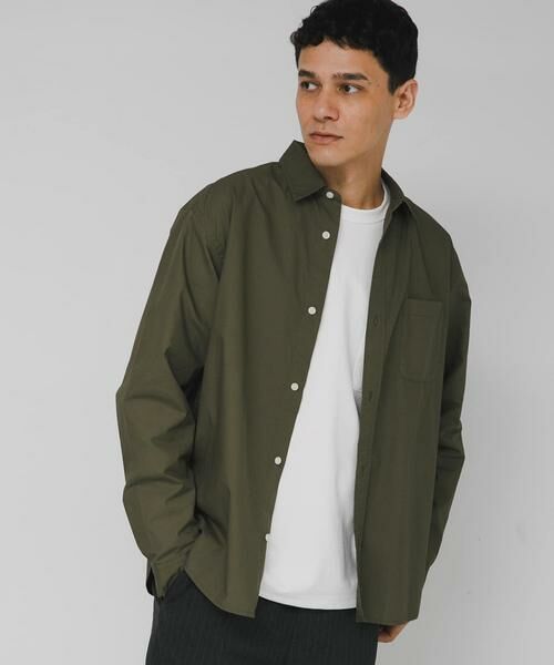 Sonny Label / サニーレーベル シャツ・ブラウス | 高密度タイプライターレギュラーシャツ | 詳細1