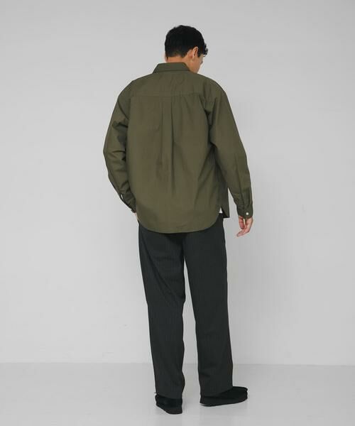 Sonny Label / サニーレーベル シャツ・ブラウス | 高密度タイプライターレギュラーシャツ | 詳細11