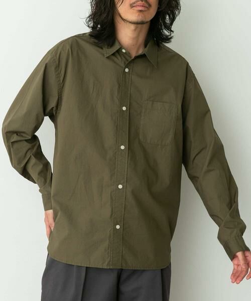 Sonny Label / サニーレーベル シャツ・ブラウス | 高密度タイプライターレギュラーシャツ | 詳細14