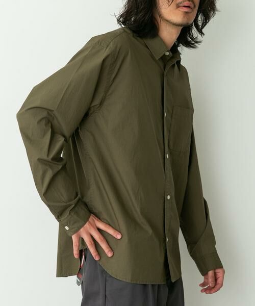 Sonny Label / サニーレーベル シャツ・ブラウス | 高密度タイプライターレギュラーシャツ | 詳細15