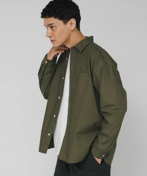 Sonny Label / サニーレーベル シャツ・ブラウス | 高密度タイプライターレギュラーシャツ | 詳細3