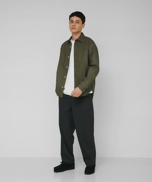 Sonny Label / サニーレーベル シャツ・ブラウス | 高密度タイプライターレギュラーシャツ | 詳細7