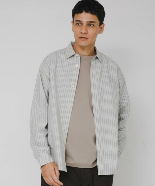 Sonny Label/サニーレーベル 高密度タイプライターレギュラーシャツ ベージュ系その他 M Sonny Label/サニーレーベル 高密度タイプライターレギュラーシャツ ベージュ系その他 M