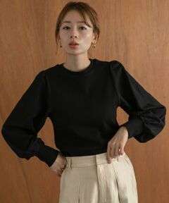 Sonny Label / サニーレーベル Tシャツ | 『WEB限定』パフスリーブコンビプルオーバー