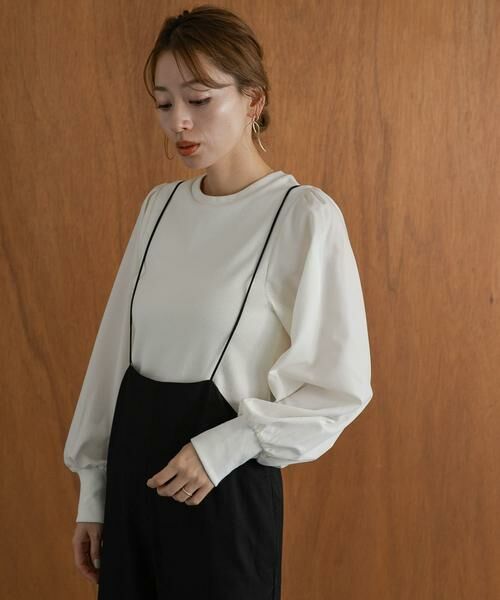 Sonny Label / サニーレーベル Tシャツ | 『WEB限定』パフスリーブコンビプルオーバー | 詳細3