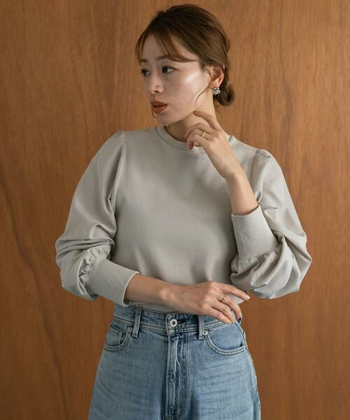 Sonny Label / サニーレーベル Tシャツ | 『WEB限定』パフスリーブコンビプルオーバー | 詳細23