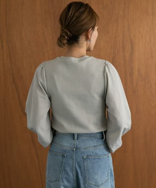 Sonny Label / サニーレーベル Tシャツ | 『WEB限定』パフスリーブコンビプルオーバー | 詳細25