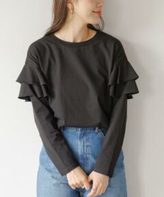 Sonny Label / サニーレーベル Tシャツ | 『WEB限定』ショルダーフリルプルオーバー
