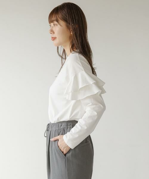 Sonny Label / サニーレーベル Tシャツ | 『WEB限定』ショルダーフリルプルオーバー | 詳細4