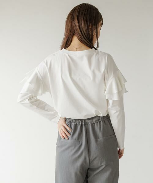 Sonny Label / サニーレーベル Tシャツ | 『WEB限定』ショルダーフリルプルオーバー | 詳細5