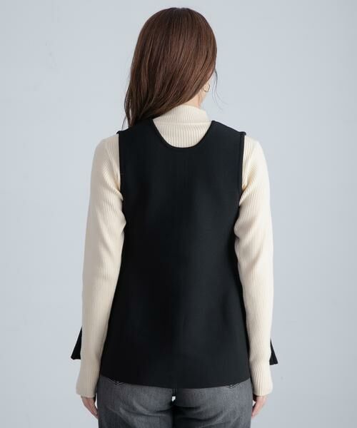 Sonny Label / サニーレーベル ニット・セーター | 『WEB限定』2WAYペプラムニットベスト | 詳細10