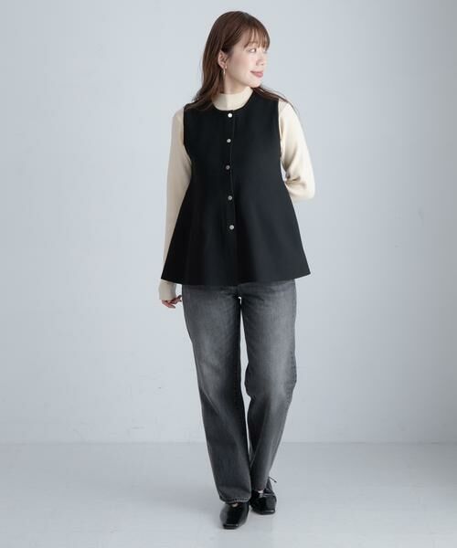 Sonny Label / サニーレーベル ニット・セーター | 『WEB限定』2WAYペプラムニットベスト | 詳細4