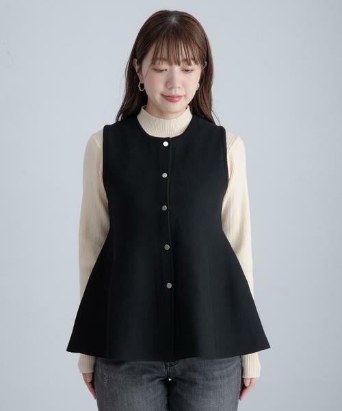 Sonny Label / サニーレーベル ニット・セーター | 『WEB限定』2WAYペプラムニットベスト | 詳細8