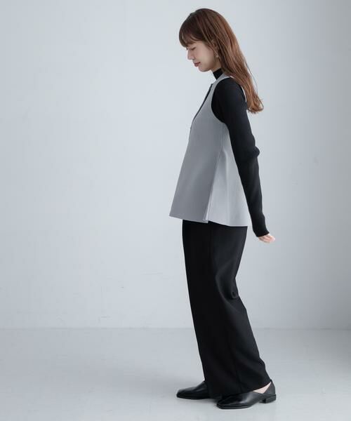 Sonny Label / サニーレーベル ニット・セーター | 『WEB限定』2WAYペプラムニットベスト | 詳細18