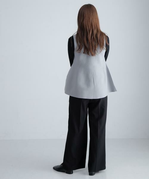 Sonny Label / サニーレーベル ニット・セーター | 『WEB限定』2WAYペプラムニットベスト | 詳細19