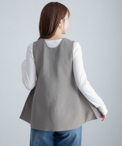 Sonny Label / サニーレーベル ニット・セーター | 『WEB限定』2WAYペプラムニットベスト | 詳細25