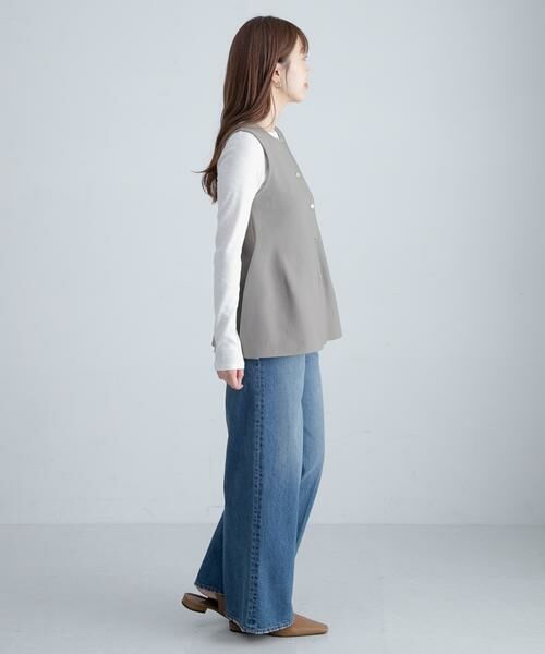 Sonny Label / サニーレーベル ニット・セーター | 『WEB限定』2WAYペプラムニットベスト | 詳細27