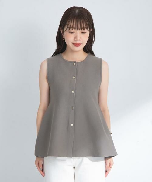 Sonny Label / サニーレーベル ニット・セーター | 『WEB限定』2WAYペプラムニットベスト | 詳細29