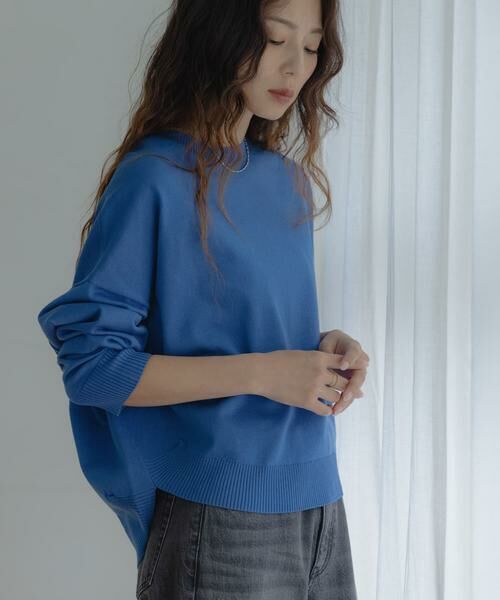 Sonny Label / サニーレーベル ニット・セーター | アンチピリングコクーンフォルムニット | 詳細1