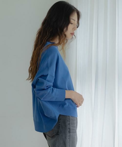 Sonny Label / サニーレーベル ニット・セーター | アンチピリングコクーンフォルムニット | 詳細3