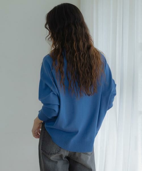 Sonny Label / サニーレーベル ニット・セーター | アンチピリングコクーンフォルムニット | 詳細4