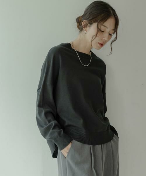 Sonny Label / サニーレーベル ニット・セーター | アンチピリングコクーンフォルムニット | 詳細13