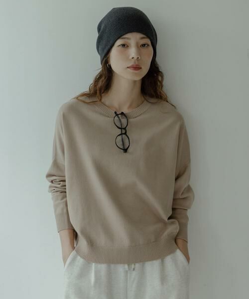 Sonny Label / サニーレーベル ニット・セーター | アンチピリングコクーンフォルムニット | 詳細21