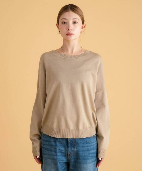 Sonny Label / サニーレーベル ニット・セーター | アンチピリングコクーンフォルムニット | 詳細26
