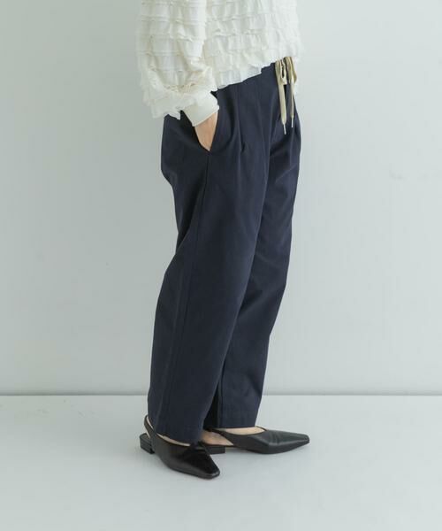 Sonny Label / サニーレーベル その他パンツ | 3/2WORKS ツータックチノパンツ | 詳細12