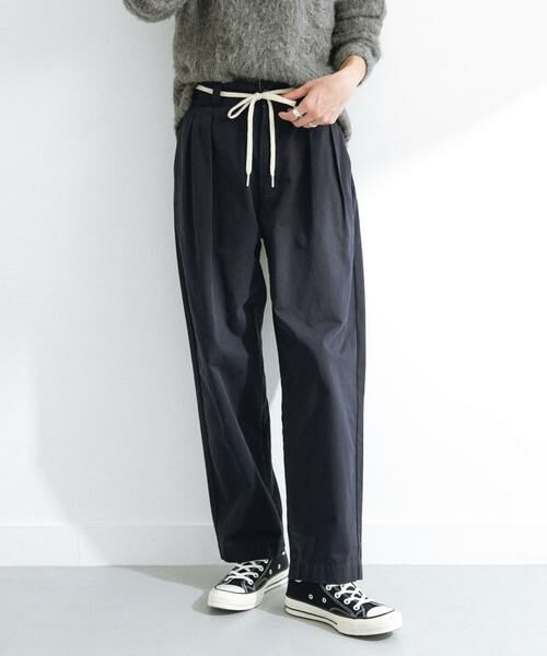 Sonny Label / サニーレーベル その他パンツ | 3/2WORKS ツータックチノパンツ | 詳細18