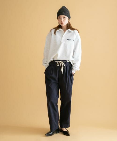 Sonny Label / サニーレーベル その他パンツ | 3/2WORKS ツータックチノパンツ | 詳細6