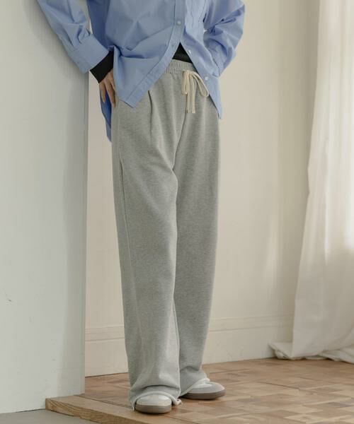 Sonny Label / サニーレーベル その他パンツ | スウェットワイドパンツ | 詳細1