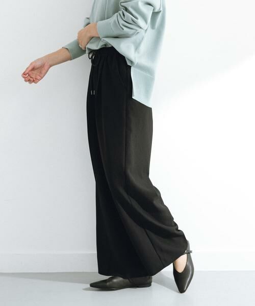 Sonny Label / サニーレーベル その他パンツ | タックワイドイージーパンツ | 詳細1